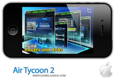 air tycoon 2 بازی مدیریت فرودگاه Air Tycoon 2 v1.6  ‌ آيفون و آیپد 