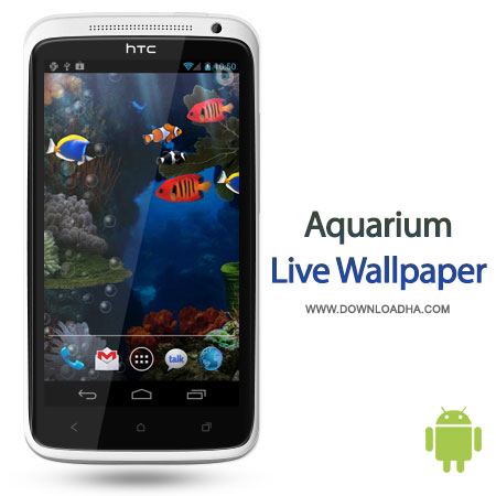 Android Backgrounds on Aquarium Live Wallpaper Android