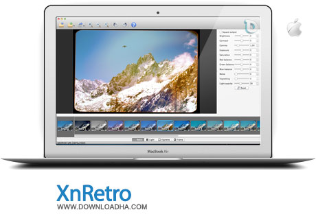 xnretro ابزاری ساده برای زیباتر کردن عکسها XnRetro 1.24   مک 