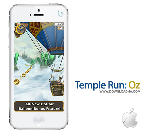 temple run oz دانلود بازی Temple Run: Oz 1.0   آیفون و آیپد 