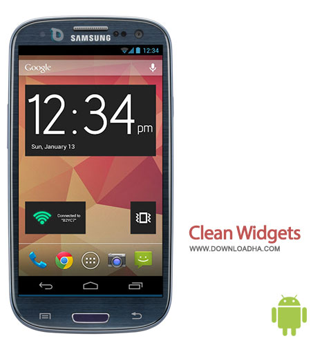 clean widgets android دانلود ویجت Clean Widgets 3.2   اندروید 