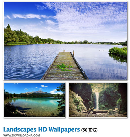 Landscapes مجموعه 50 والپیپر تماشایی از طبیعت Landscapes HD Wallpapers