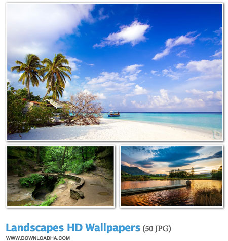 WallLW مجموعه 50 والپیپر زیبا با موضوع طبیعت Landscapes HD Wallpapers