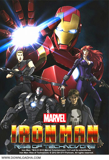 Iron Man Rise of Technovore دانلود انیمیشن Iron Man: Rise of Technovore 2013