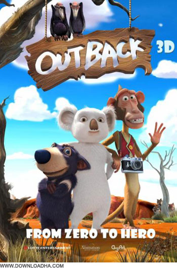 the outback cover دانلود دوبله فارسی انیمیشن کوالا   The Outback 2012